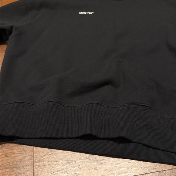 White fox black sweatshirt - Picture 3 of 5